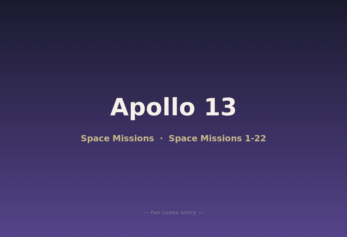 Apollo 13