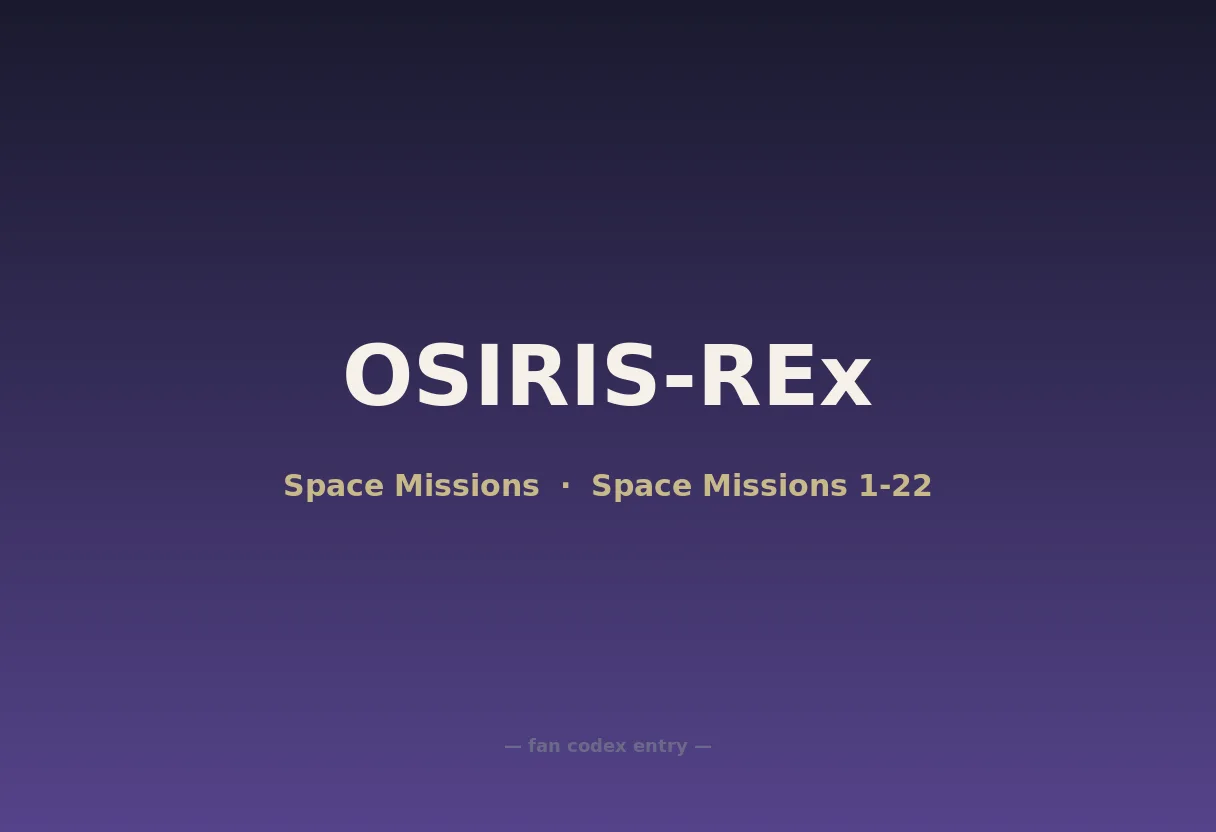 OSIRIS-REx