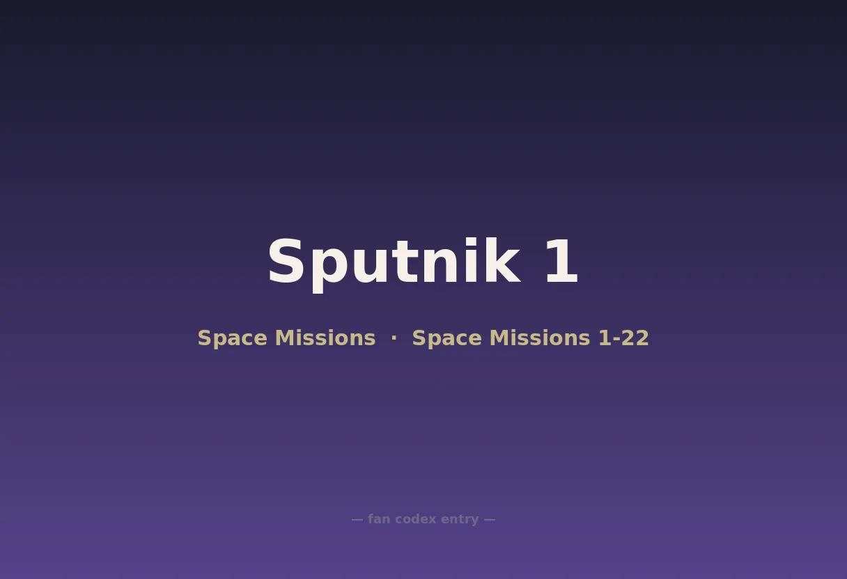 Sputnik 1